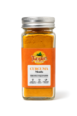 Curcuma moulu