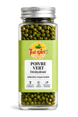 Poivre vert déshydraté