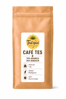 Café moulu Arabica et Robusta